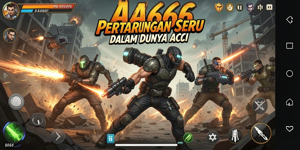 Gameplay mendebarkan di AA666 dengan aksi yang cepat dan seru.