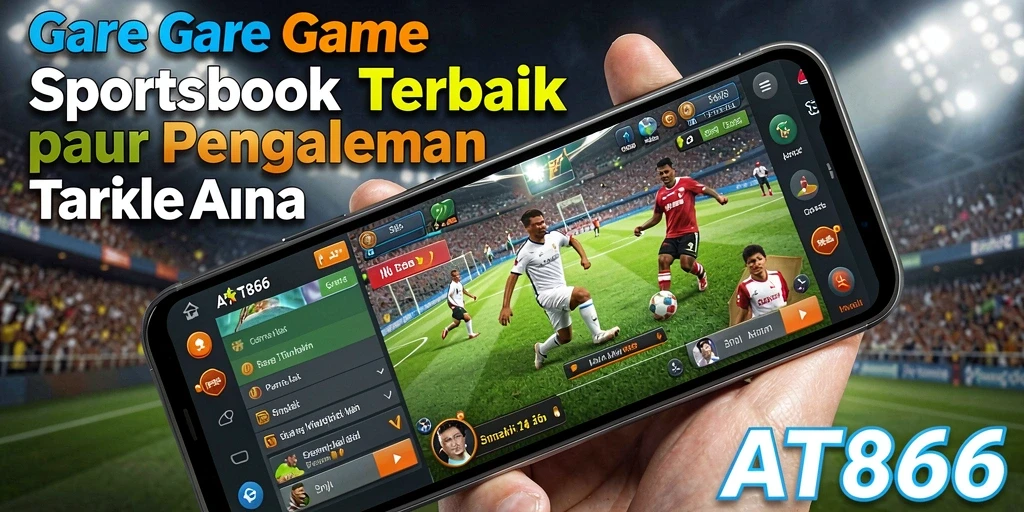 Tampilan gameplay Sportsbook yang menarik dan informatif.