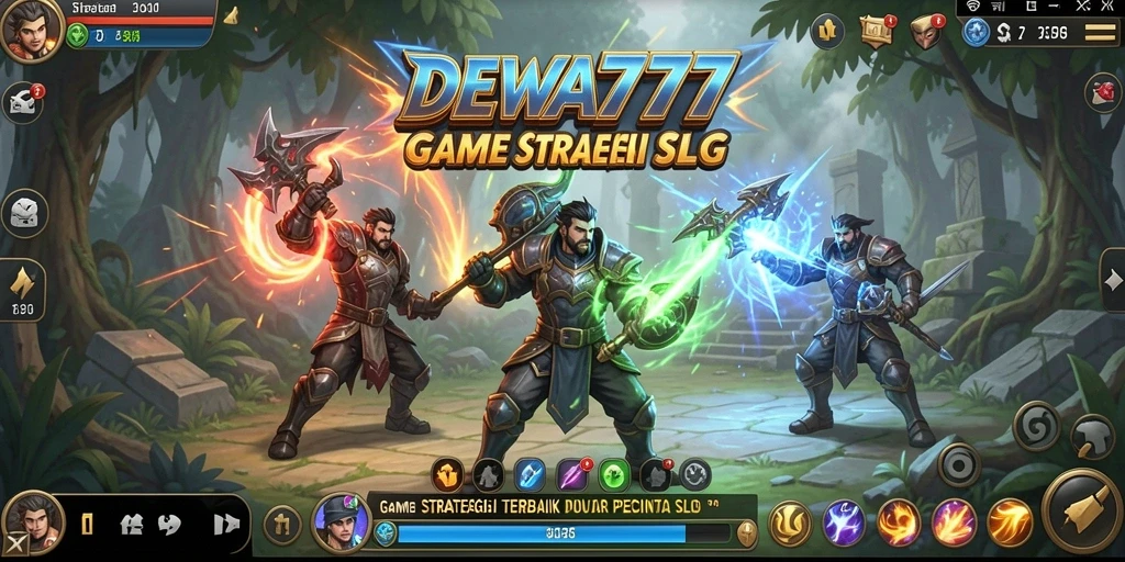 Tampilan gameplay DEWA777 yang menarik dan strategis.