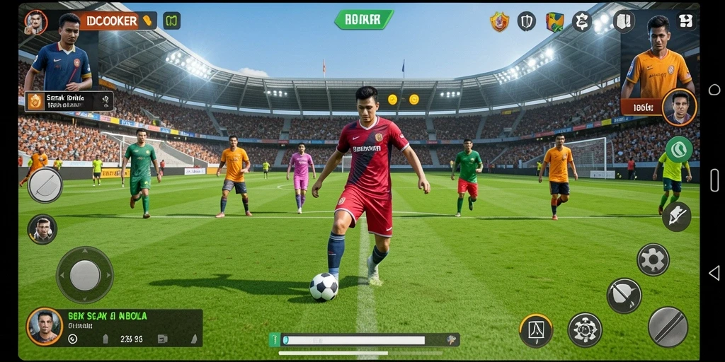 Tampilan gameplay IDCJOKER yang mendebarkan dan kompetitif.