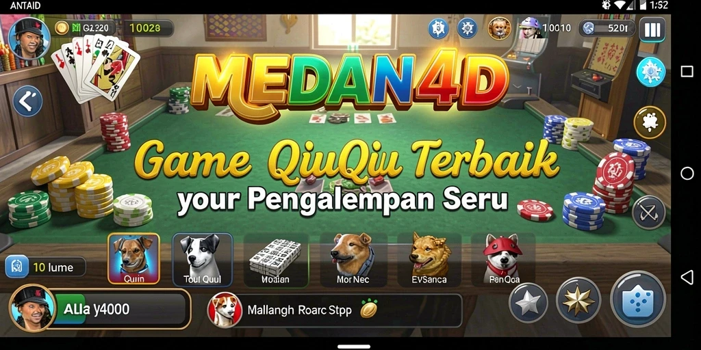 Tampilan gameplay MEDAN4D yang seru dan menarik.