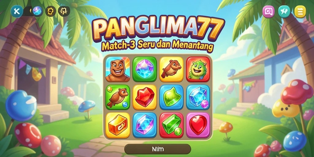 Tampilan menarik dari gameplay <strong>PANGLIMA77</strong> yang penuh warna dan tantangan.