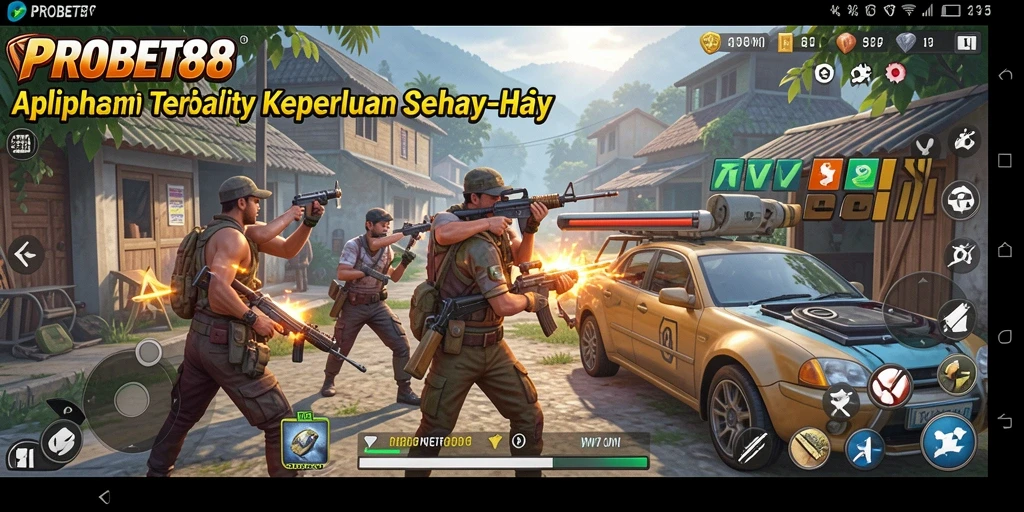 Tampilan antarmuka PROBET88 yang intuitif dan mudah digunakan.