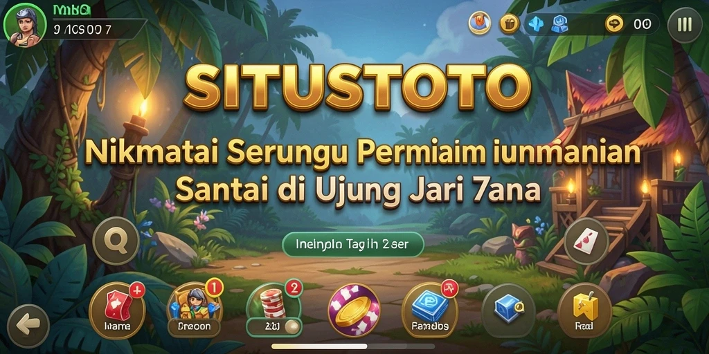 Tangkapan layar menunjukkan gameplay yang seru dan interaktif dari SITUSTOTO.