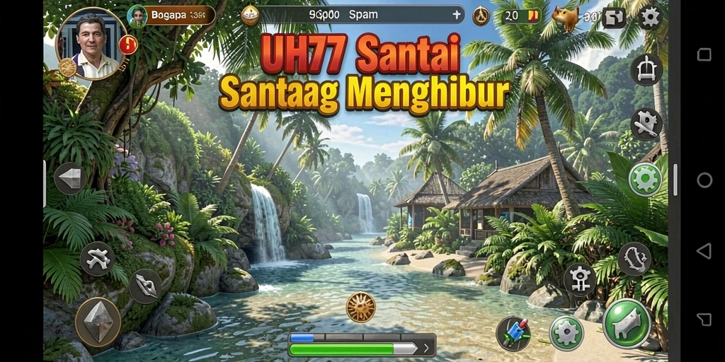 Screenshot gameplay UH77 yang mengasyikkan dan penuh warna.